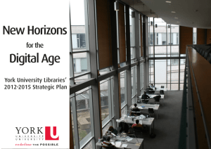 New Horizons Digital Age - York University Libraries