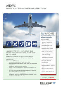 AIRPORT NOISE & OPERATIONS MANAGEMENT SYSTEM