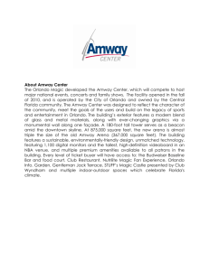 Amway Center Media Kit