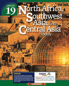 Chapter 19: North Africa, Southwest Asia, and Central Asia Today