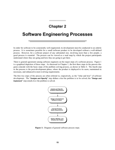 Chapter 2 Software Engineering Processes