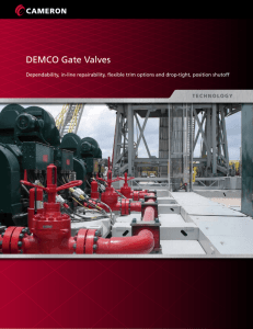 DEMCO Gate Valves