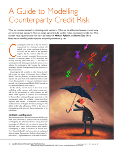 A Guide to Modelling Counterparty Credit Risk