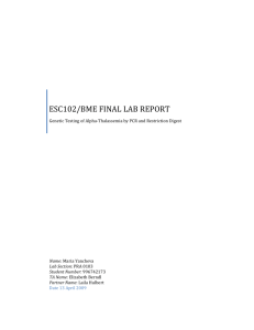 ESC102/BME FINAL LAB REPORT