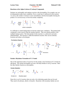 Lecture Notes Chemistry 342-2008 Mukund P. Sibi Lecture 31