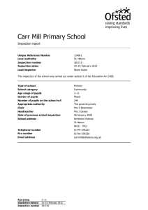 Carr Mill Primary School