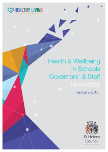 Health and Wellbeing Newsletter