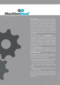 MACHINEHEAD is Bulgarian machine
