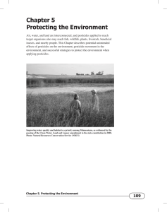 Chapter 5 Protecting the Environment
