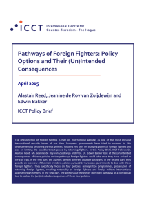 Pathways of Foreign Fighters: Policy Options and Their (Un