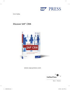 Discover SAP CRM