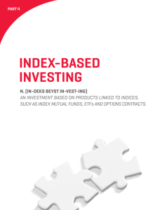 INDEX-BASED INVESTING