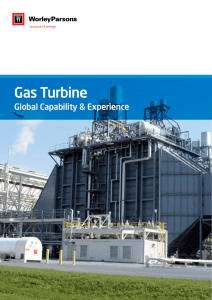 Gas Turbine - WorleyParsons.com