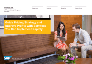 Guide Pricing Strategy and Improve Profits with Software You Can