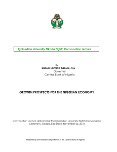 growth prospects for the nigerian economy