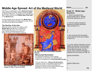 Middle Age Spread: Art of the Medieval World