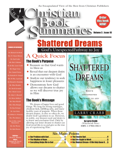 Shattered Dreams - Christian Book Summaries