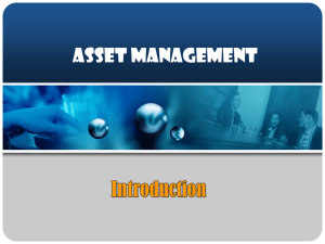 Asset management