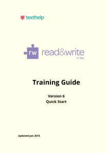 Read Write 6 Gold For Mac Quick Start Guide