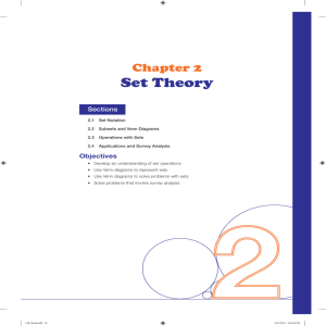 Set Theory - Hawkes Learning