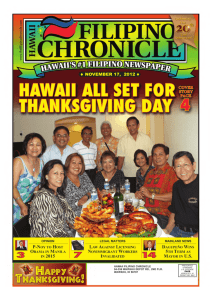 11/17/2012 - Hawaii Filipino Chronicle