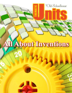 All About Inventions - SchoolhouseTeachers.com
