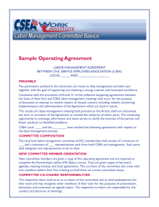 Sample Operating Agreement