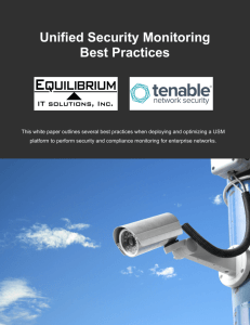 Unified Security Monitoring Best Practices