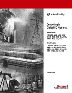 1756-UM058C-EN-P, ControlLogix Digital I/O Modules User