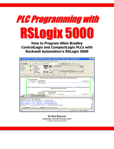 PLC Programming with RSLogix 5000