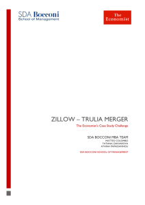 Zillow – trulia merger