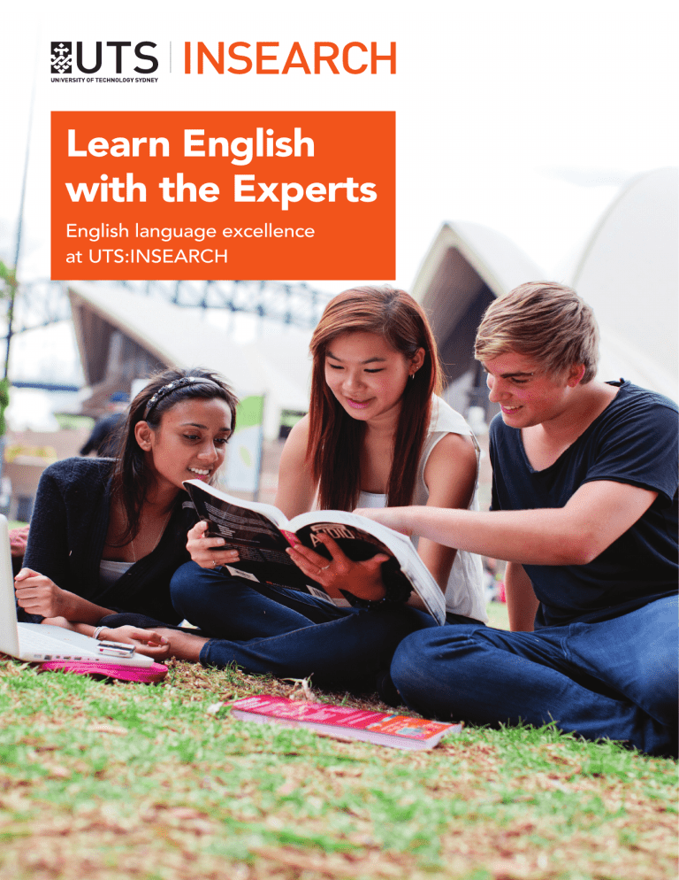 english course brochure