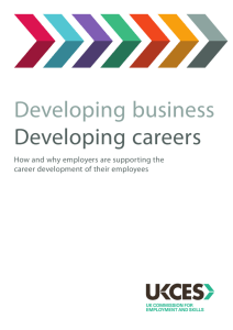 Developing business Developing careers