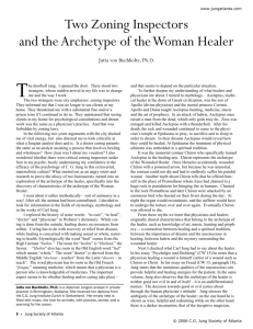 Two Zoning Inspectors and the Archetype of the Woman Healer