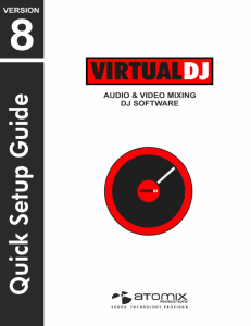 VirtualDJ 8 -QuickSetupGuide.docx