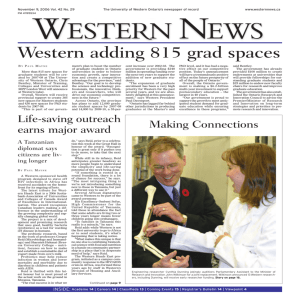 Western News, Nov 2006 - Lawson Health Research Institute