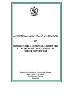 a functional and legal classification of corporations