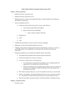 2015 Study Guide for Honors Economics Semester Exam pdf