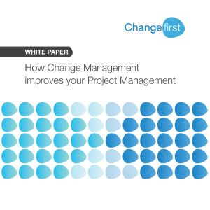 How Change Management improves your Project