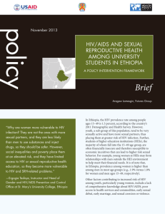 HIV/AIDS and Sexual Reproductive Health Among University