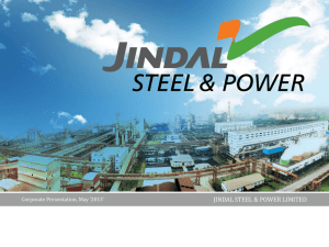 Corporate Presentation - Jindal Steel & Power Ltd