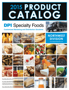 PRODUCT - DPI Specialty Foods