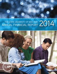 Annual Financial Report 05 - State University of New York