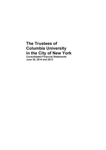 The Trustees of Columbia University in the City of New York