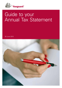 Guide to your Annual Tax Statement
