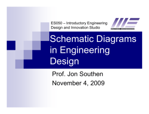 Schematic Diagrams in Engineering Design