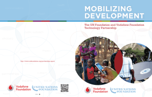 mobilizing development - United Nations Foundation