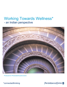 Working Towards Wellness