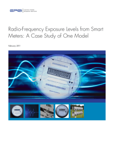 Radio-Frequency Exposure Levels from Smart Meters: A Case Study