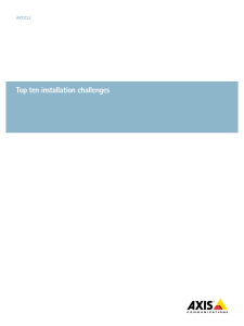 Top ten installation challenges